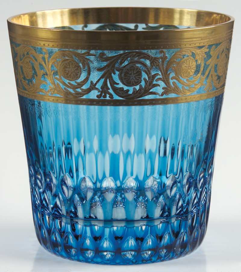 Thistle Dark Blue Double Old Fashioned by St Louis-1