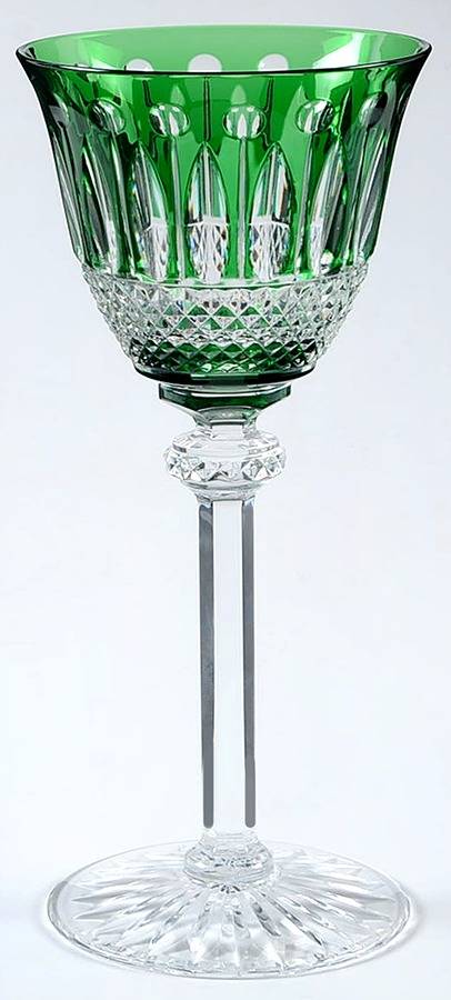 Tommy Green Water Goblet by St Louis-1