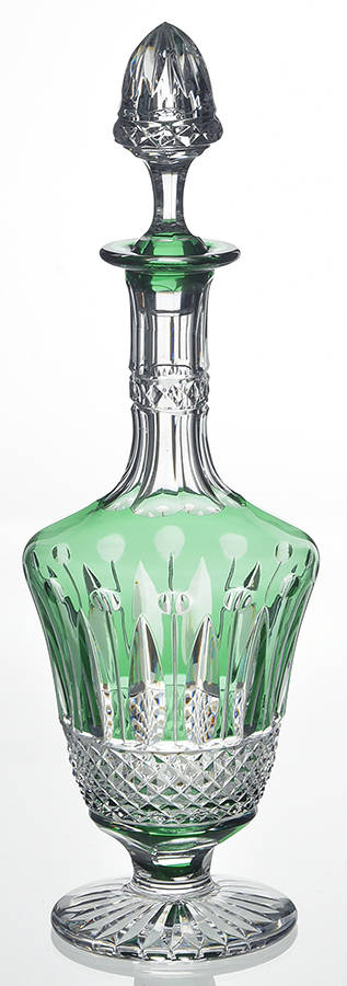 Tommy Green Cordial Decanter & Stopper by St Louis-1
