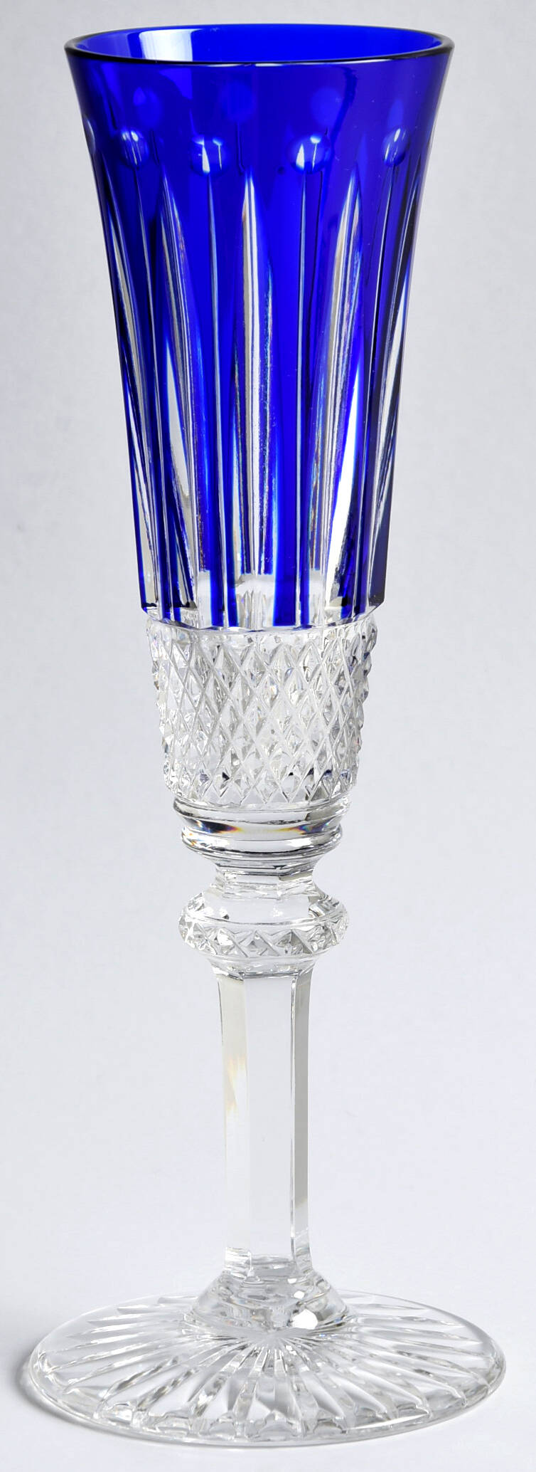 Tommy Blue Fluted Champagne by St Louis-1