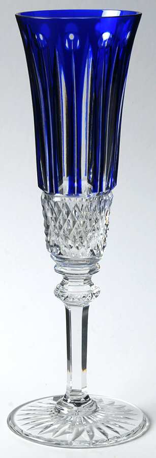 Tommy Blue Fluted Champagne by St Louis-1
