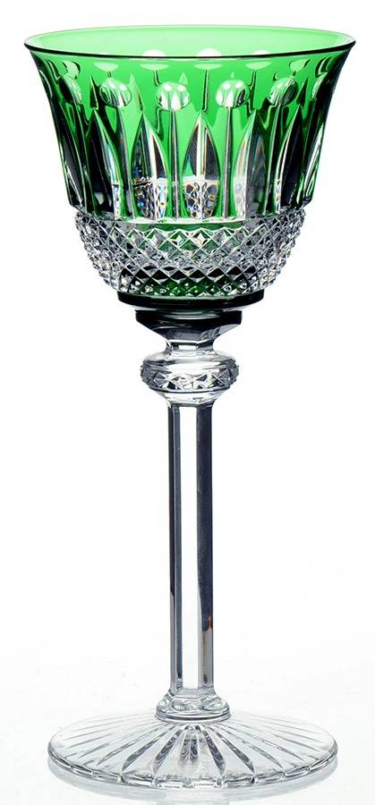 Tommy Green Water Goblet by St Louis-1