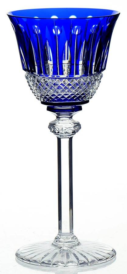 Tommy Blue Water Goblet by St Louis-1