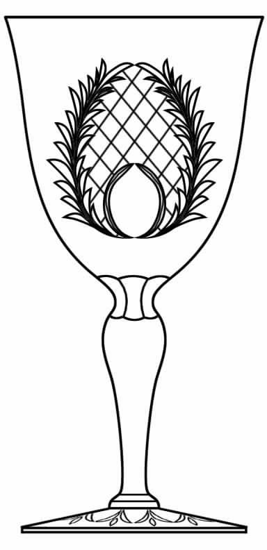 Amherst Water Goblet by Stuart-1