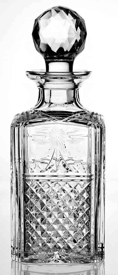 Beaconsfield (Straight Stem) Decanter & Stopper by Stuart-1