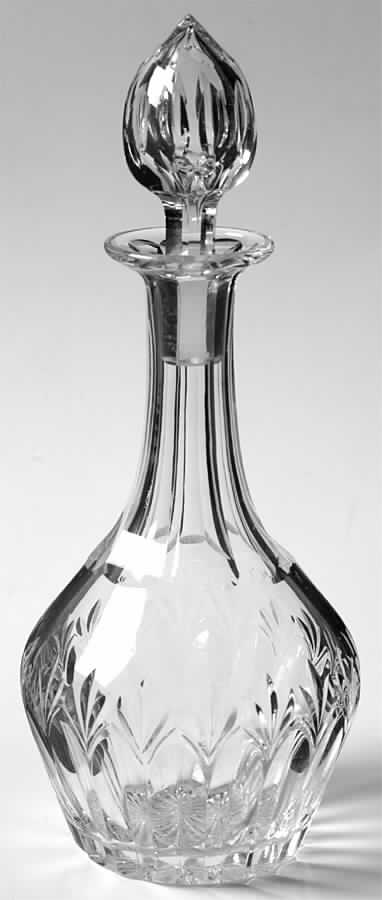 Cardinal Cordial Decanter & Stopper by Stuart-1