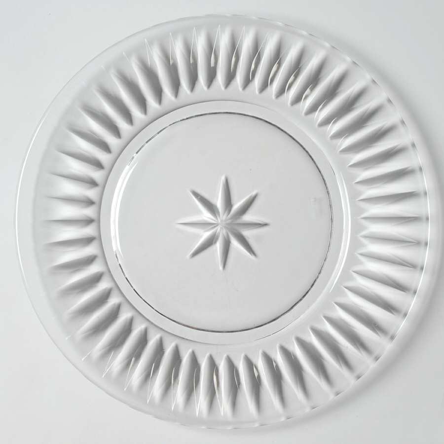 Claridge Clear Luncheon Plate by Stuart-1