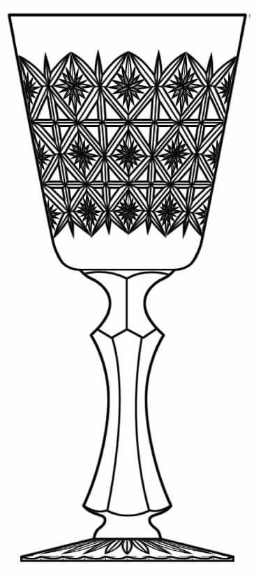 Connaught Water Goblet by Stuart-1