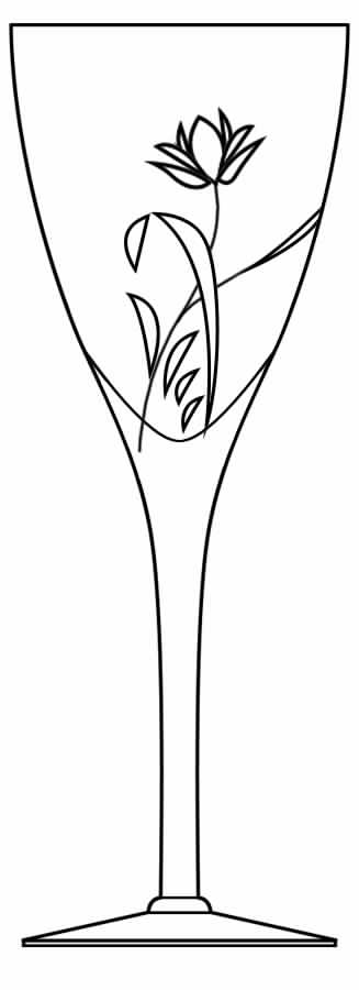 Fantasia Water Goblet by Stuart-1