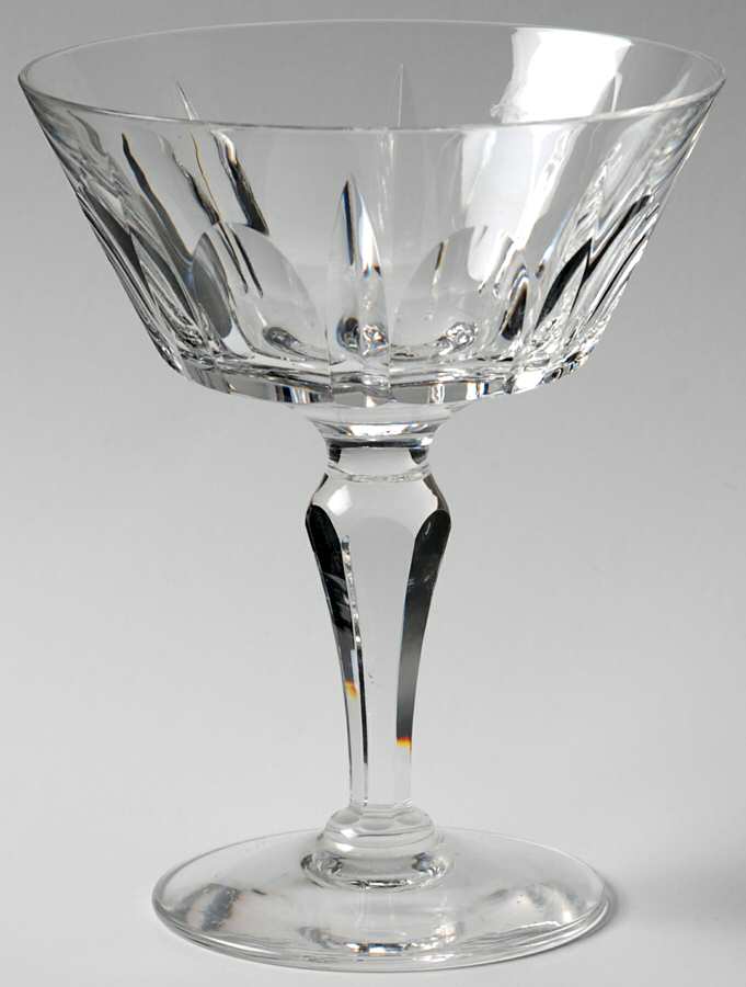 Georgian Clear Champagne/Tall Sherbet by Stuart-1