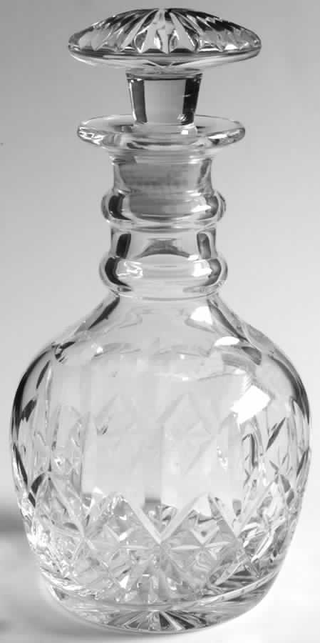 Glencoe Clear Wine Decanter & Stopper by Stuart-1