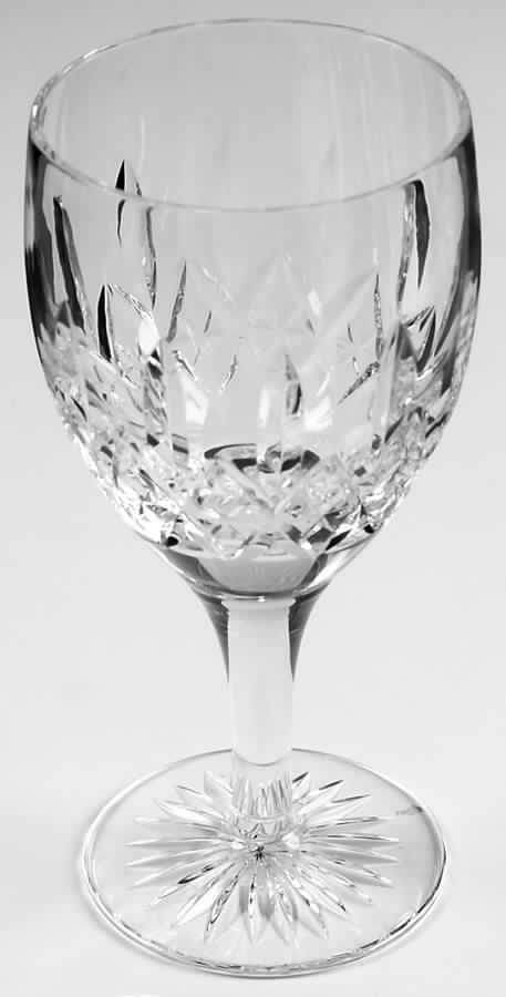 Glencoe Clear Water Goblet by Stuart-1