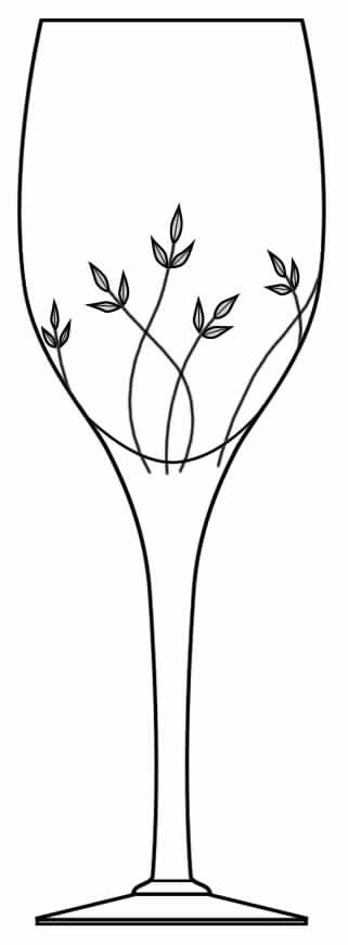 Juliet Water Goblet by Stuart-1