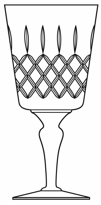 Knightsbridge Water Goblet by Stuart-1