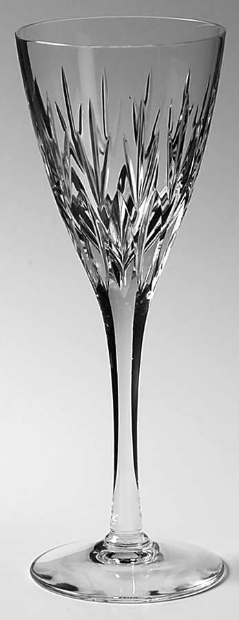 Litchfield Clear (Cut) Water Goblet by Stuart-1