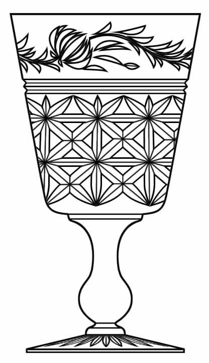 Mansfield Water Goblet by Stuart-1