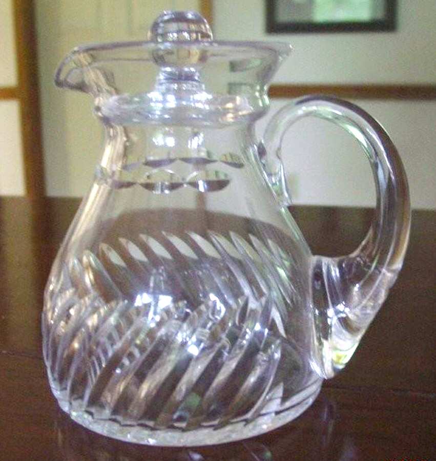 Medley Pitcher & Lid by Stuart-1