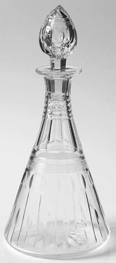 Oleta Cordial Decanter & Stopper by Stuart-1