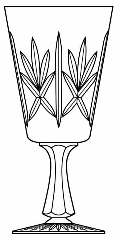 Richmond Water Goblet by Stuart-1