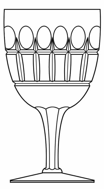 Savoy Water Goblet by Stuart-1