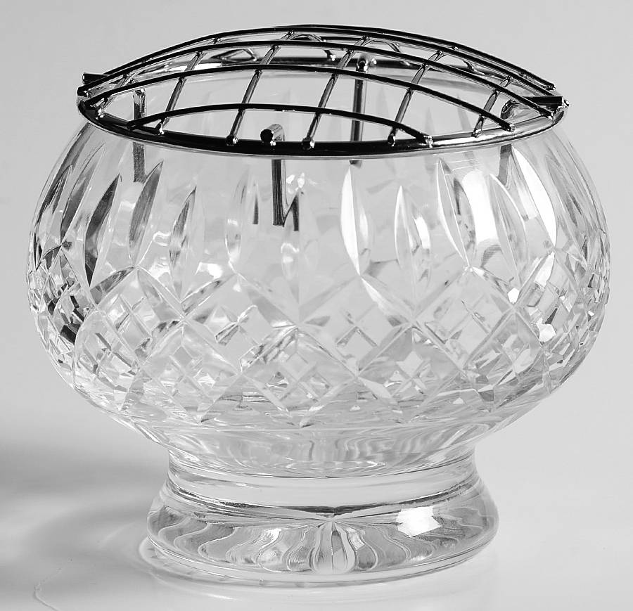 Shaftesbury 3" Rose Bowl  & Metal Frog by Stuart-1