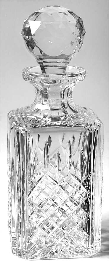 Shaftesbury Square Decanter with Stopper by Stuart-1