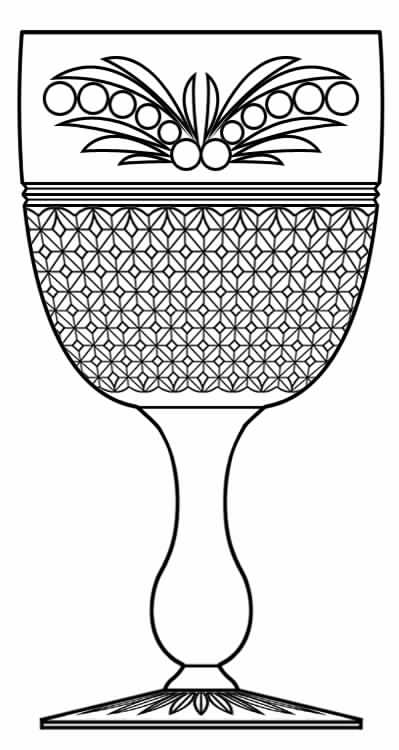 Sherbourne Water Goblet by Stuart-1