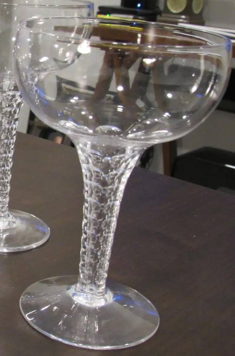 St. George Tall Hollow Stem Champagne by Stuart-1