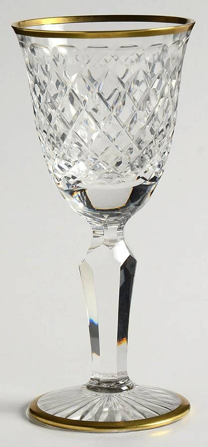 Victoria Clear (Gold Trim) Sherry Glass by Stuart-1