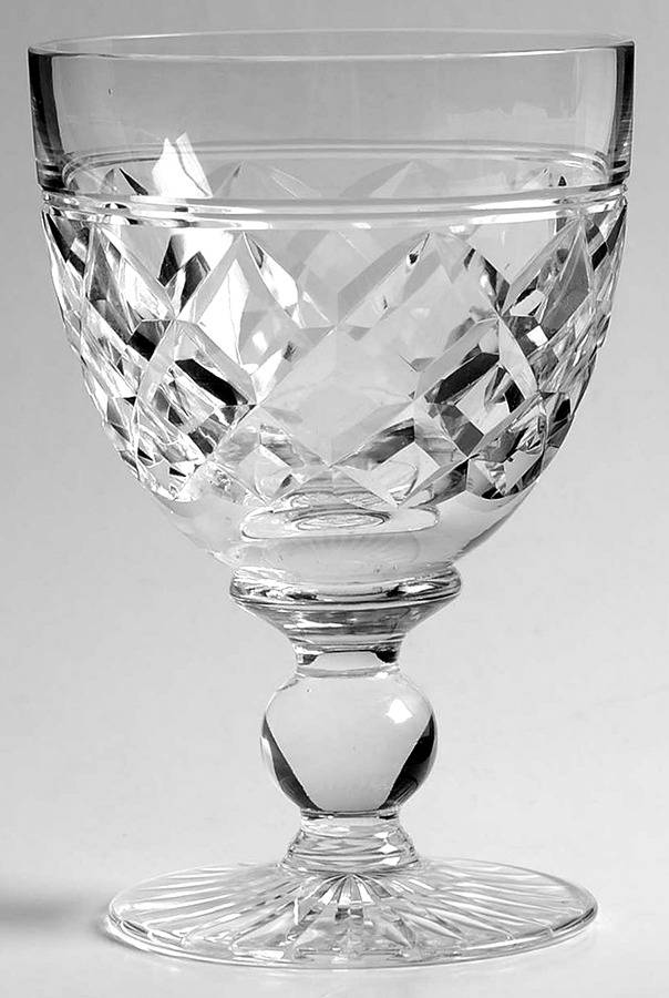Victoria (No Trim, Cut) Water Goblet by Stuart-1