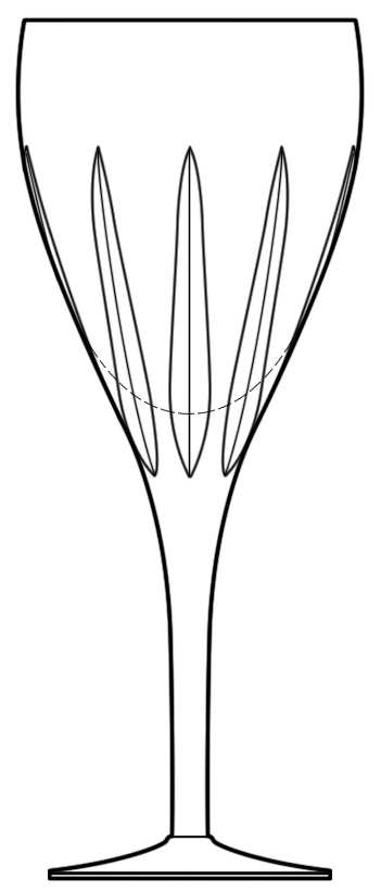 Warwick Water Goblet by Stuart-1