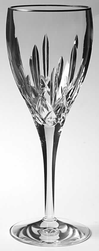 Wellington Gold Water Goblet by Stuart-1