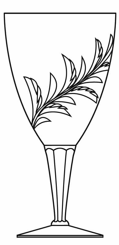 Windermere Water Goblet by Stuart-1