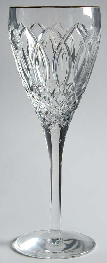 Windsor Gold Wine Glass by Stuart-1