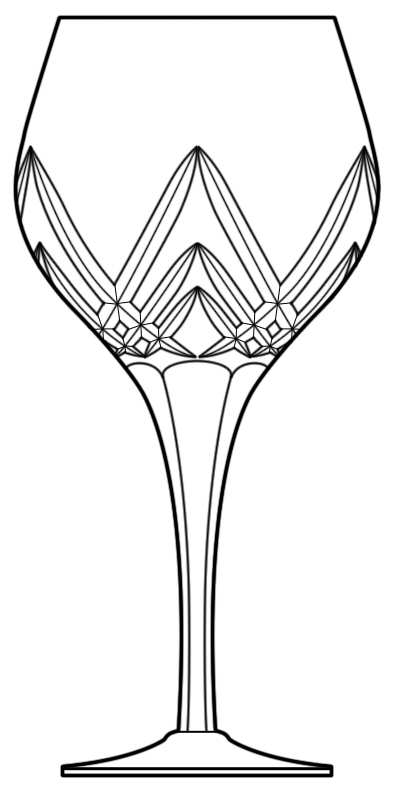 Woburn Water Goblet by Stuart-1