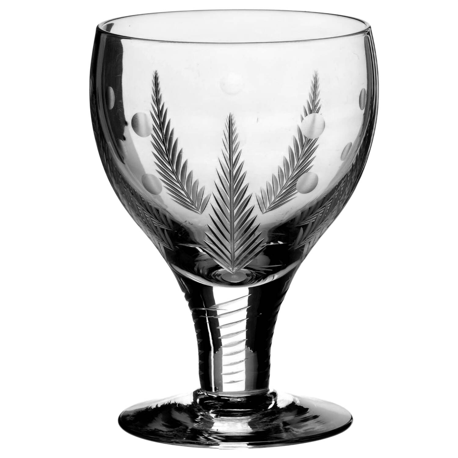 Woodchester Clear Water Goblet by Stuart-1