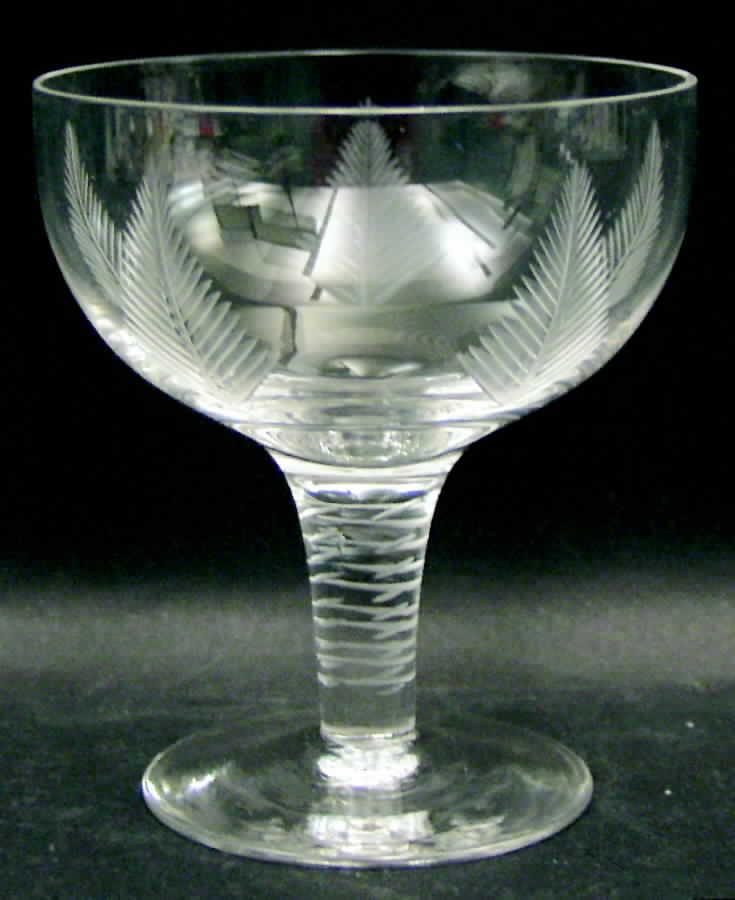 Woodchester Clear Champagne/Tall Sherbet by Stuart-1