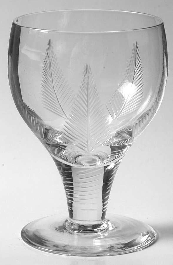 Woodchester Clear Water Goblet by Stuart-1