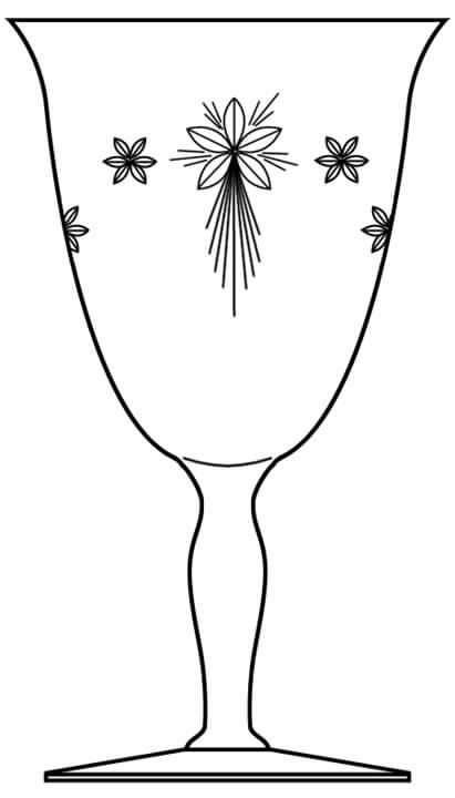 Celeste Water Goblet by Susquehanna-1