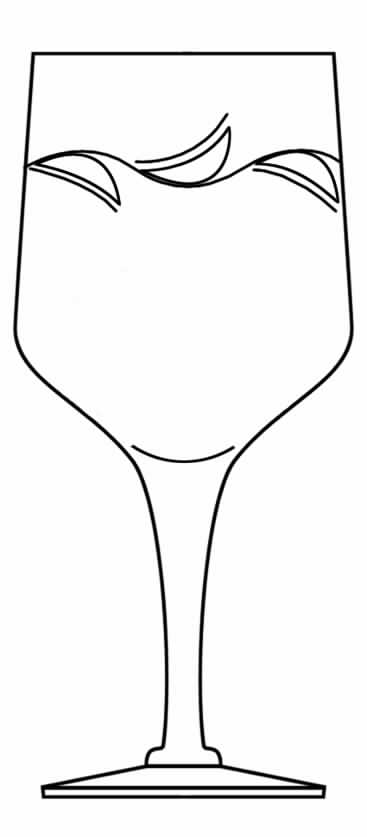 Coronet Water Goblet by Susquehanna-1