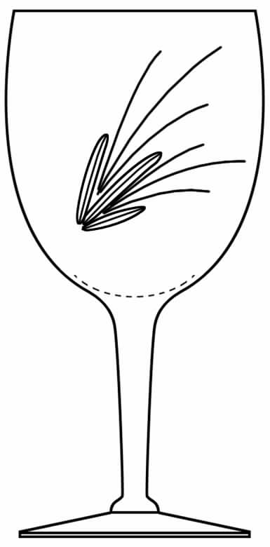 Echo Water Goblet by Susquehanna-1