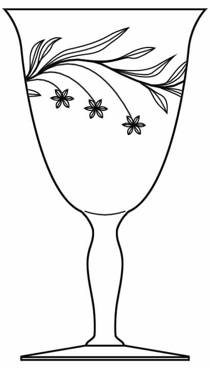 Fascination Water Goblet by Susquehanna-1