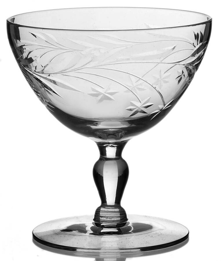 Fascination Smooth Stem Champagne/Tall Sherbet by Susquehanna-1