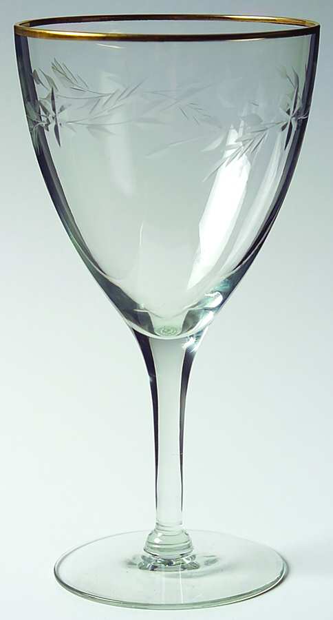 Gold Dawn Water Goblet by Susquehanna-1
