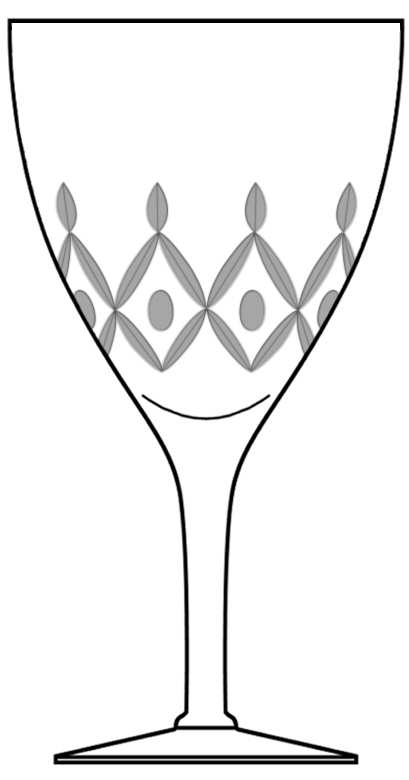 Heritage Water Goblet by Susquehanna-1