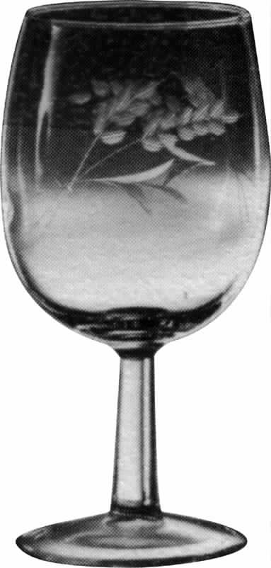 Laramie Water Goblet by Susquehanna-1