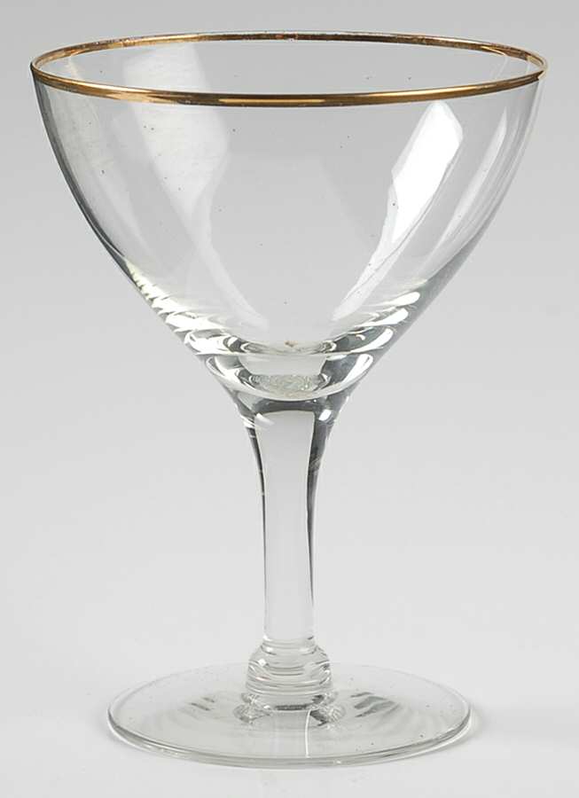 Majestic (Gold) Champagne/Tall Sherbet by Susquehanna-1
