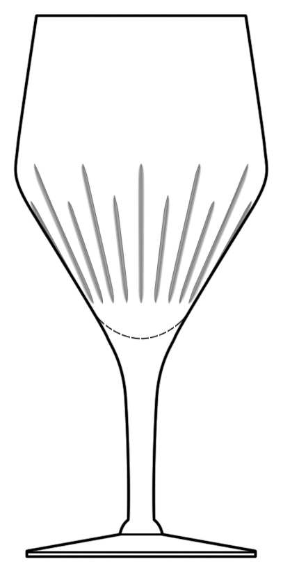 Nordic Water Goblet by Susquehanna-1