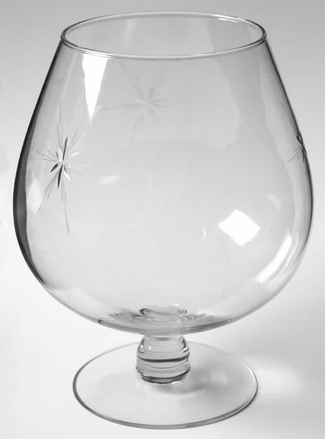 Six Point Star (Stem #4151) 104 Oz Brandy Glass by Susquehanna-1