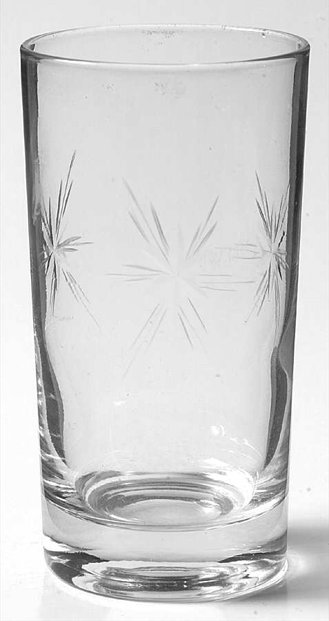 Six Point Star (Stem #4151) 8 Oz Flat Tumbler by Susquehanna-1